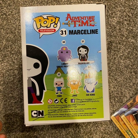Adventure time Marceline Funk Pop NEW IN BOX - Picture 3 of 5